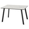 Стол ТИК ТАК 120 PANDORA LIGHT, керамика / Черный каркас М-City | Интернет магазин мебели и декора LifeDekor