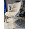 Стул ABI BOSTON-102 латте, ткань / орех, ®DISAUR | Интернет магазин мебели и декора LifeDekor