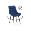 Стул на металлокаркасе Челси 360 К синий (zd 798) / черный np | Интернет магазин мебели и декора LifeDekor