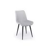 Стул на металлокаркасе Седа светло-серый (zd 960) / черный np | Интернет магазин мебели и декора LifeDekor