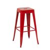 Стул барный TOLIX красный глянцевый KD | Интернет магазин мебели и декора LifeDekor