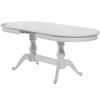 Стол «Фабрицио-2» овал 120x90, белая эмаль | Интернет магазин мебели и декора LifeDekor