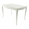 Стол «Кабриоль» 120x80, белая эмаль | Интернет магазин мебели и декора LifeDekor