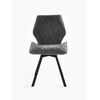 Комплект Стул Рафаэль М-R, Черный/Antracite Lux b28, | Интернет магазин мебели и декора LifeDekor