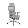Кресло офисное TopChairs Vertus серая сетка | Интернет магазин мебели и декора LifeDekor