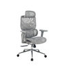 Кресло офисное TopChairs Structo серая сетка | Интернет магазин мебели и декора LifeDekor