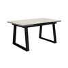 Стол DikLine DZ160 хромикс белый/черный (2 уп.) | Интернет магазин мебели и декора LifeDekor