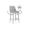 Барный стул Челси 360 светло-серый (zd 960) / серый np | Интернет магазин мебели и декора LifeDekor