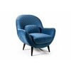 Кресло Гамбург велюр синий | Интернет магазин мебели и декора LifeDekor