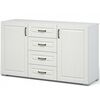 Комод «Лацио» 2д4ящ Белый/Белое дерево | Интернет магазин мебели и декора LifeDekor
