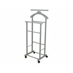 Вешалка костюмная на колесах В 22Н серый | Интернет магазин мебели и декора LifeDekor