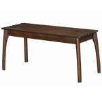 Скамья для прихожей массив, каркас орех | Интернет магазин мебели и декора LifeDekor