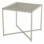 Стол журнальный Стефан лайт стоун/титан | Интернет магазин мебели и декора LifeDekor