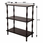 Этажерка П 9 венге | Интернет магазин мебели и декора LifeDekor