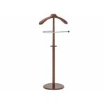 Вешалка костюмная В 25Н средне-коричневый | Интернет магазин мебели и декора LifeDekor