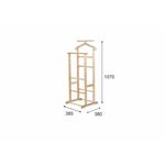 Вешалка костюмная В 9Н светло-коричневый | Интернет магазин мебели и декора LifeDekor