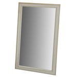 Зеркало Васко В 61Н белый ясень/золото 110 см х 60 см | Интернет магазин мебели и декора LifeDekor