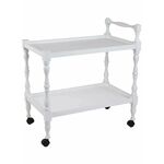 Стол сервировочный Бридж белый | Интернет магазин мебели и декора LifeDekor