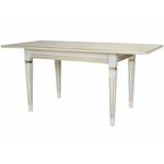 Стол обеденный Васко В 87Н слоновая кость/золото 150/200*90 | Интернет магазин мебели и декора LifeDekor