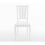 Стул Кабриоль Жесткий, Белый | Интернет магазин мебели и декора LifeDekor