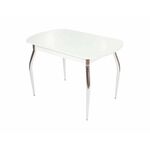 Стол Ривьера СВ, Стекло, Белый | Интернет магазин мебели и декора LifeDekor