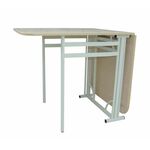 Стол-книжка Искра, Белый/Дуб молочный | Интернет магазин мебели и декора LifeDekor