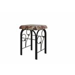 Банкетка Фортуна ММД 501, Черный/Бежевый | Интернет магазин мебели и декора LifeDekor