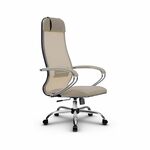 Metta L 1m 36/K_17833_Сетка X2 - Бежевый_Кожа перфорированная NewLeather - Бежевый | Интернет магазин мебели и декора LifeDekor