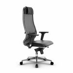 Metta L 1m 36/2D_17841_Сетка X2 - Черный_Кожа перфорированная NewLeather - Черный | Интернет магазин мебели и декора LifeDekor