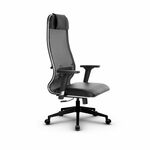 Metta L 1m 36/2D_17832_Сетка X2 - Черный_Кожа перфорированная NewLeather - Черный | Интернет магазин мебели и декора LifeDekor