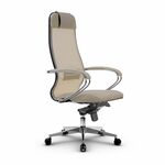 Metta L 1m 36/K_17841_Сетка X2 - Бежевый_Кожа перфорированная NewLeather - Бежевый | Интернет магазин мебели и декора LifeDekor