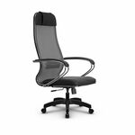 Metta L 1m 36/K_17831_Сетка X2 - Светло-серый_Кожа перфорированная NewLeather - Серый | Интернет магазин мебели и декора LifeDekor