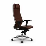 Metta L 1m 38K2/4D_17839_Кожа перфорированная NewLeather - Темно-коричневый_Кожа перфорированная NewLeather - Темно-коричневый | Интернет магазин мебели и декора LifeDekor