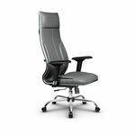 Metta L 1m 46/4D_17833_Кожа перфорированная NewLeather - Серый_Кожа перфорированная NewLeather - Серый | Интернет магазин мебели и декора LifeDekor