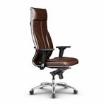 Metta L 1m 46/2D_17838_Кожа перфорированная NewLeather - Темно-коричневый_Кожа перфорированная NewLeather - Темно-коричневый | Интернет магазин мебели и декора LifeDekor