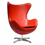 Кресло EGG STYLE CHAIR красный | Интернет магазин мебели и декора LifeDekor