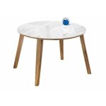 Стол Семвэлл дуб монтана / белый | Интернет магазин мебели и декора LifeDekor