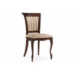 Стул деревянный Амбертин орех / агата полоса серая | Интернет магазин мебели и декора LifeDekor