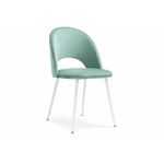 Стул Ирре confetti aquamarine / белый глянец | Интернет магазин мебели и декора LifeDekor