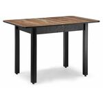 Стол Баи дуб юкон / черный | Интернет магазин мебели и декора LifeDekor