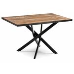 Стол деревянный Стол Дэй дуб юкон / черный | Интернет магазин мебели и декора LifeDekor