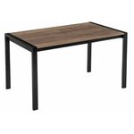 Стол деревянный Центавр дуб велингтон / черный матовый | Интернет магазин мебели и декора LifeDekor