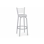 Барный стул Kuroda белый мрамор / светлый мусс | Интернет магазин мебели и декора LifeDekor