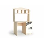 Стол письменный "Машина", Шимо светлый/Белый | Интернет магазин мебели и декора LifeDekor