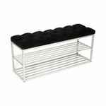 Обувница SHADO ТК36 черная | Интернет магазин мебели и декора LifeDekor