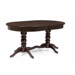 Стол деревянный Дейвер 160(220)х100 орех темный | Интернет магазин мебели и декора LifeDekor