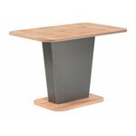 Стол деревянный Лурвин дуб вотан / графит | Интернет магазин мебели и декора LifeDekor