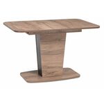 Стол деревянный Токио-28 дуб табачный / антрацит | Интернет магазин мебели и декора LifeDekor