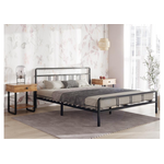 Кровать Рейк 120х200 черная | Интернет магазин мебели и декора LifeDekor