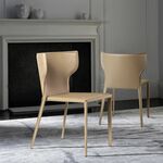 Стул Austin, кожа нуга | Интернет магазин мебели и декора LifeDekor